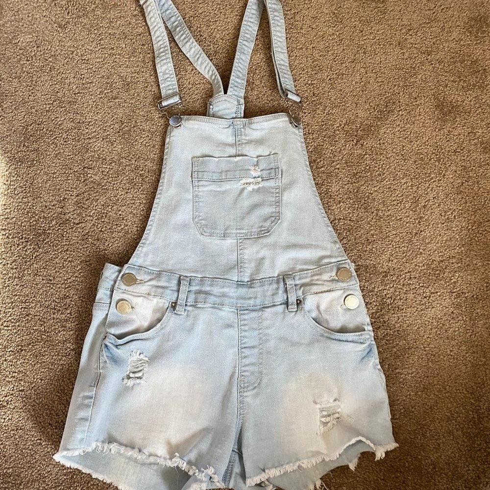 YMI Denim Shorts Overalls